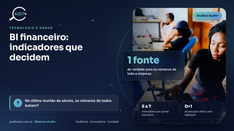 BI financeiro: do relatório que ninguém lê ao painel que decide