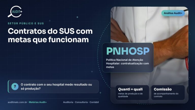 Contratualização de prestadores do SUS: metas, indicadores e pagamento por desempenho