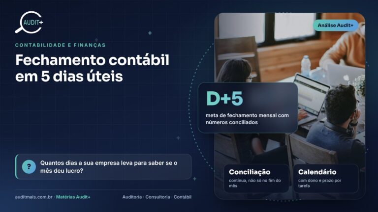 Fechamento contábil em 5 dias úteis: como chegar lá