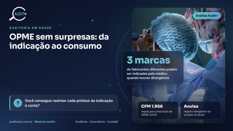 OPME sem surpresas: rastreabilidade, cotação e a regra das três marcas