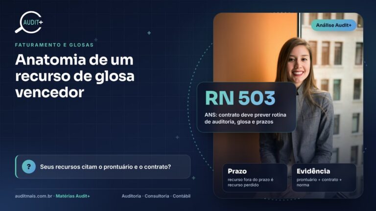 Recurso de glosa que funciona: anatomia de uma contestação bem-sucedida