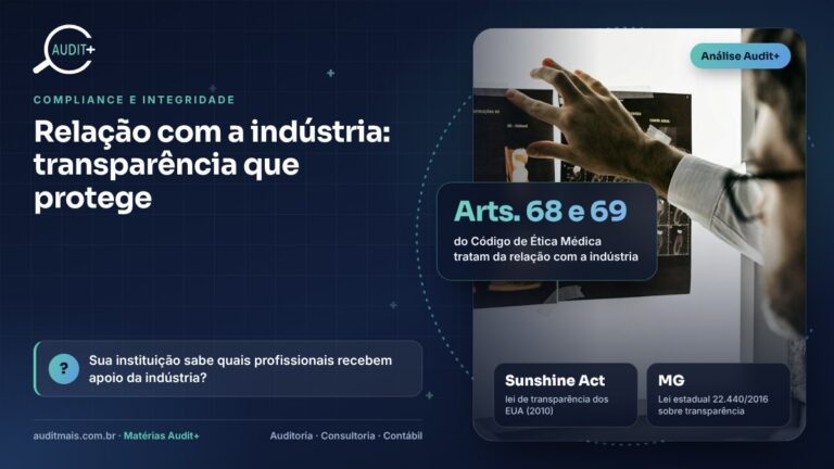 Relacionamento com a indústria de OPME e medicamentos: transparência que protege