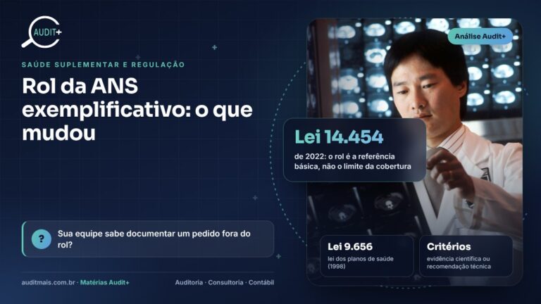Rol da ANS exemplificativo: o que a Lei 14.454/2022 mudou para operadoras e prestadores